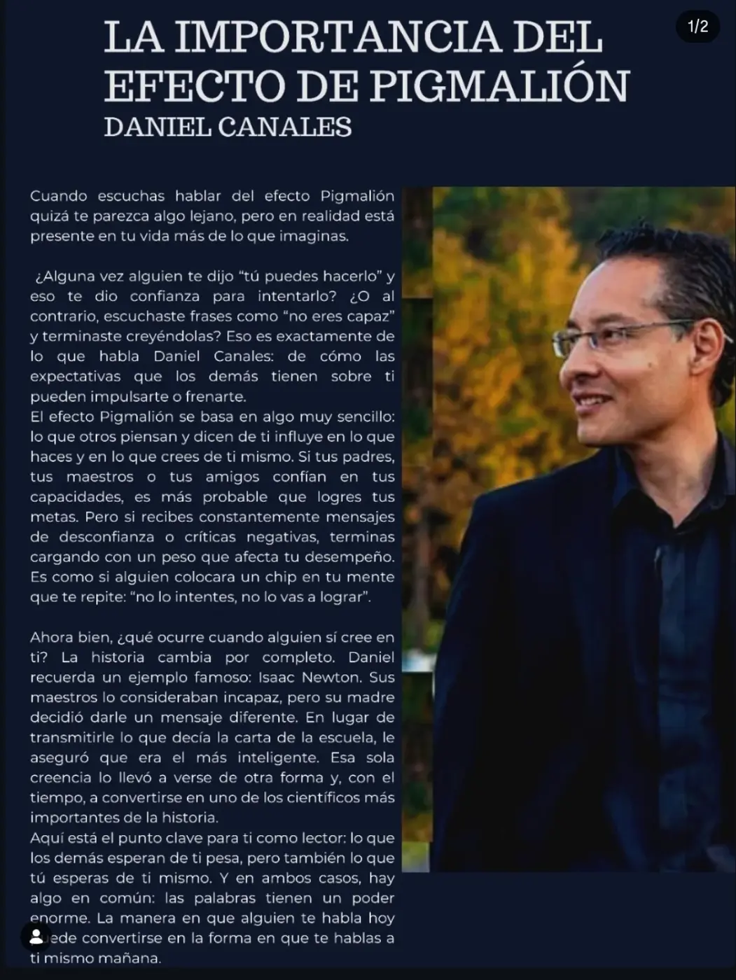 Artículo de Daniel Canales en Revista Décadas