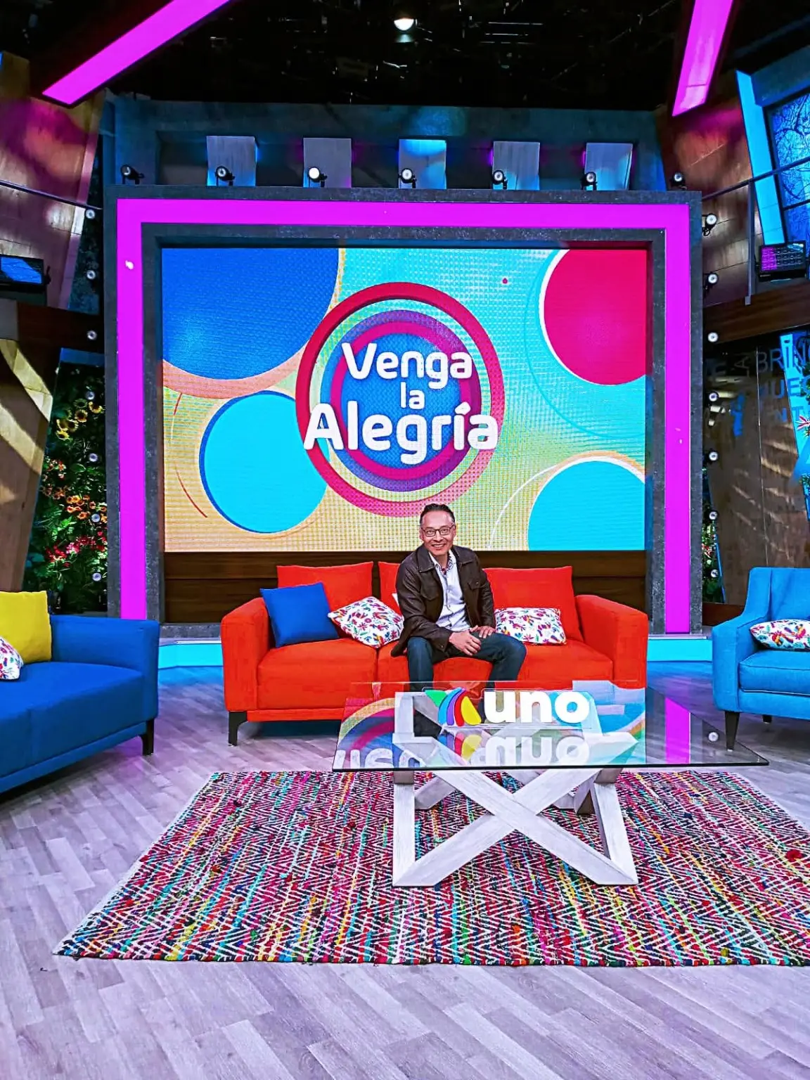Daniel Canales en el foro de Venga la Alegría